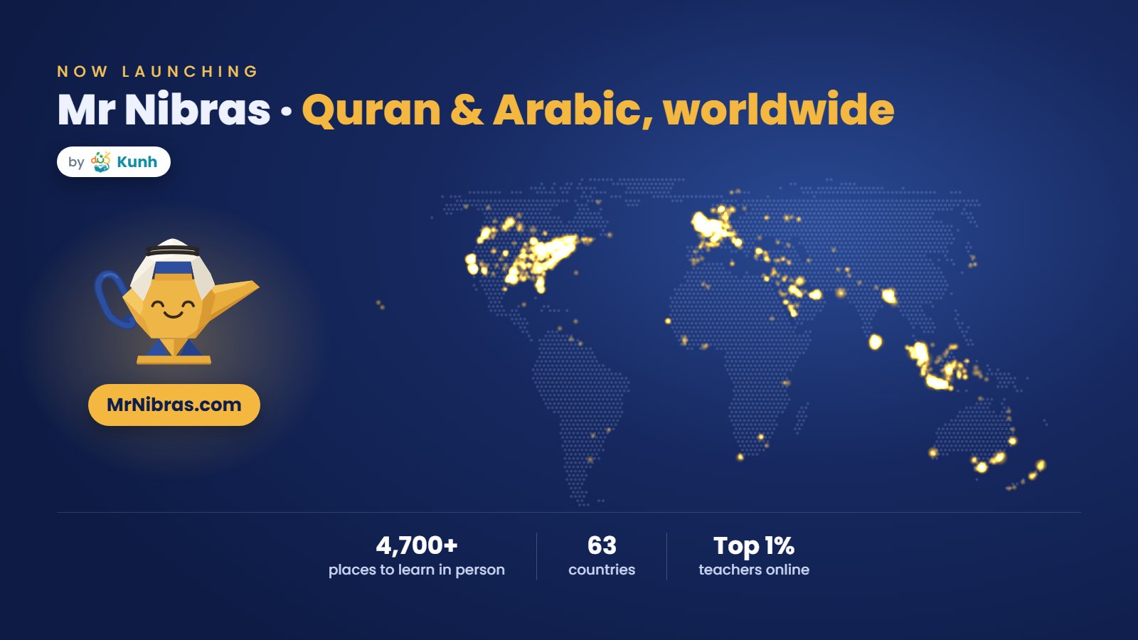 Introducing Mr Nibras: Quran and Arabic learning, anywhere in the world